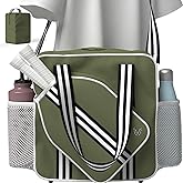 Pickleball Tote Bag - Detachable Cooler & Fence Hooks – Large Sports Bag for Women & Men, Holds Paddles & Balls