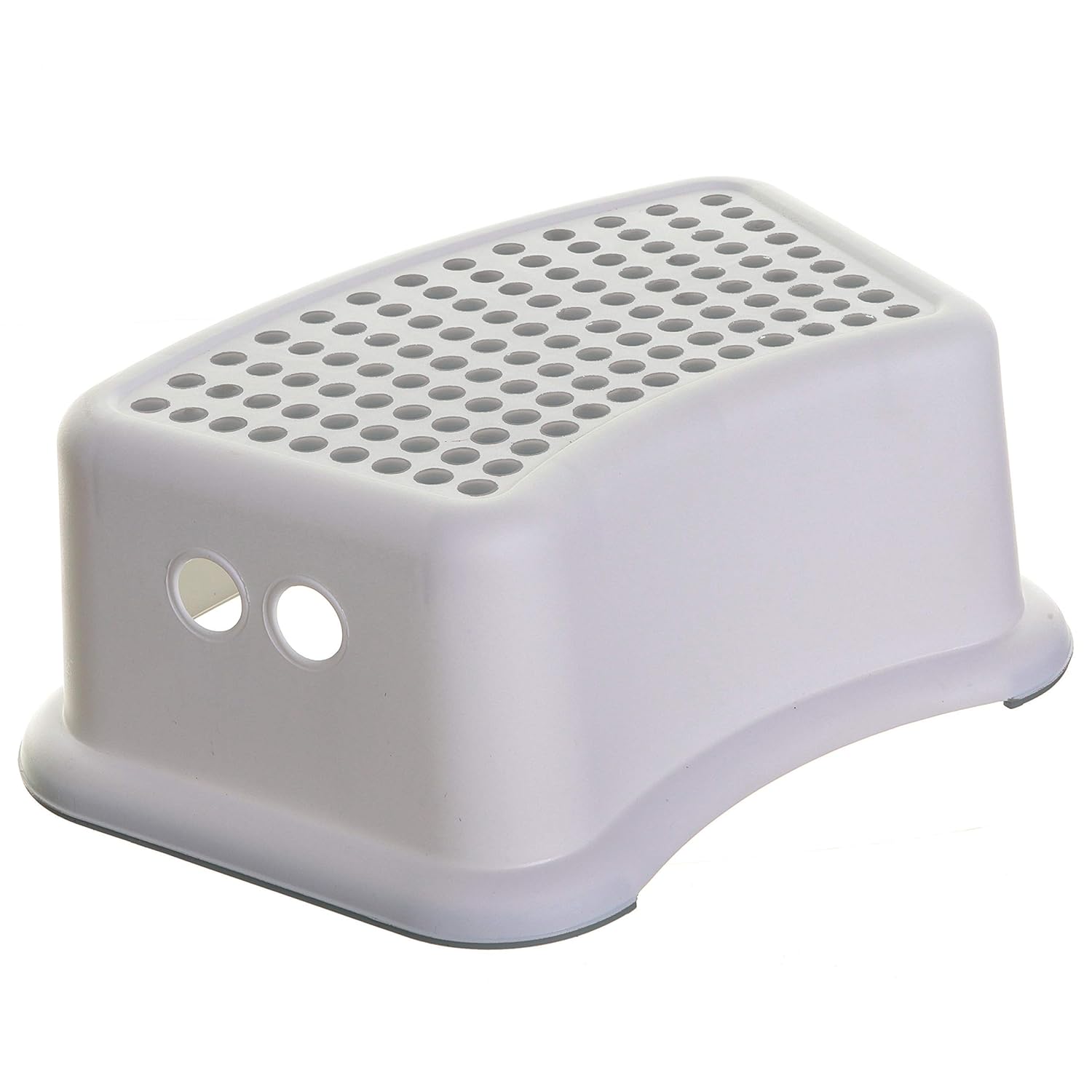 Dreambaby Step Stool Grey Dots, Toddler Potty Training Aid with Non Slip Base - Model L673 : Baby