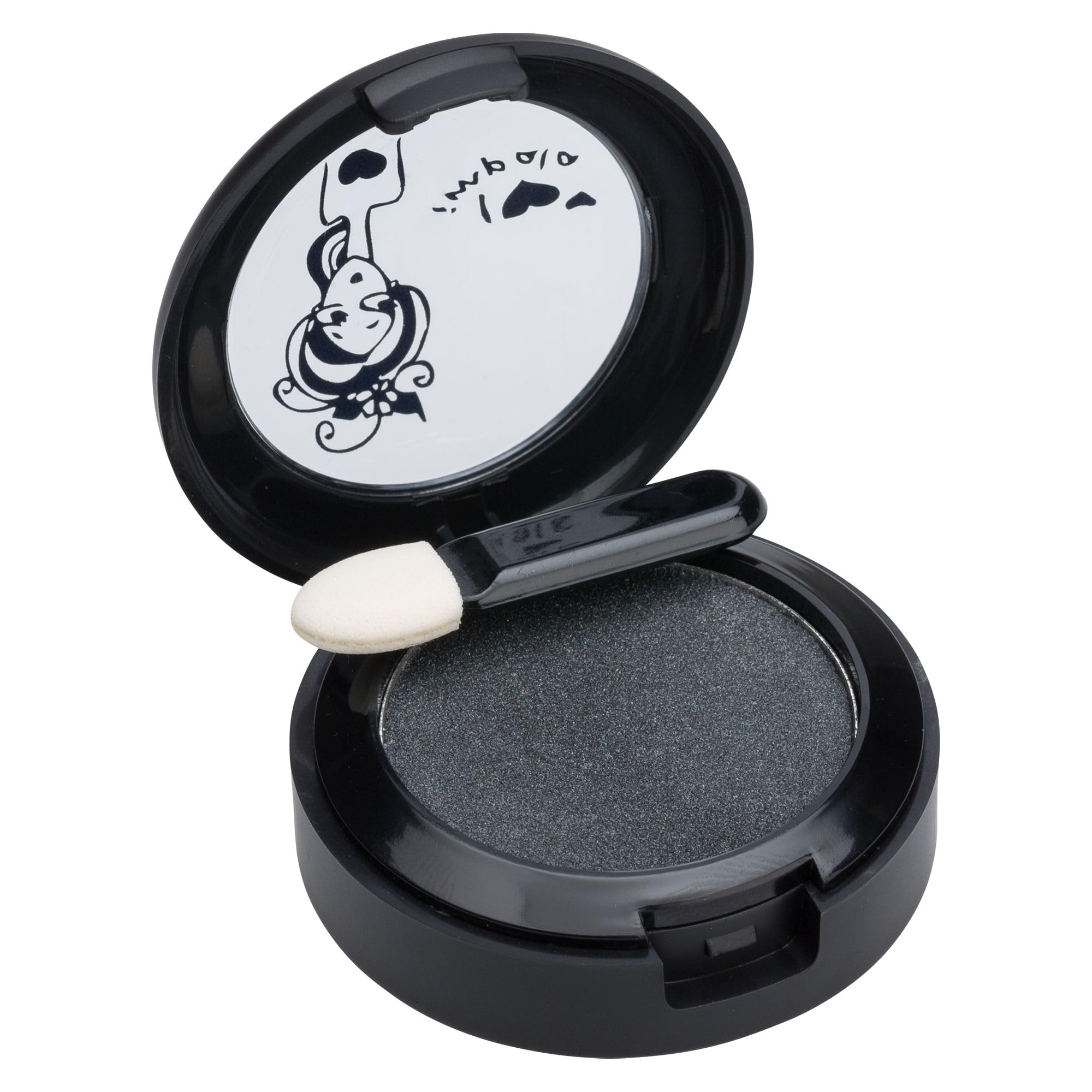 IMPALA | Compact Powder Eyeshadow Shiny Black N11 | Long-Lasting, Highly Pigmented Eyeshadow | Bright and Lasting Colors | Creamy Texture and Compact Pigments