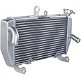 SLMOTO Aluminum Radiator Cooler Cooling Fit for Yamaha YZF R3 YZF-R3 YZFR3 2015-2024 2015 2016 2017 2018 2019