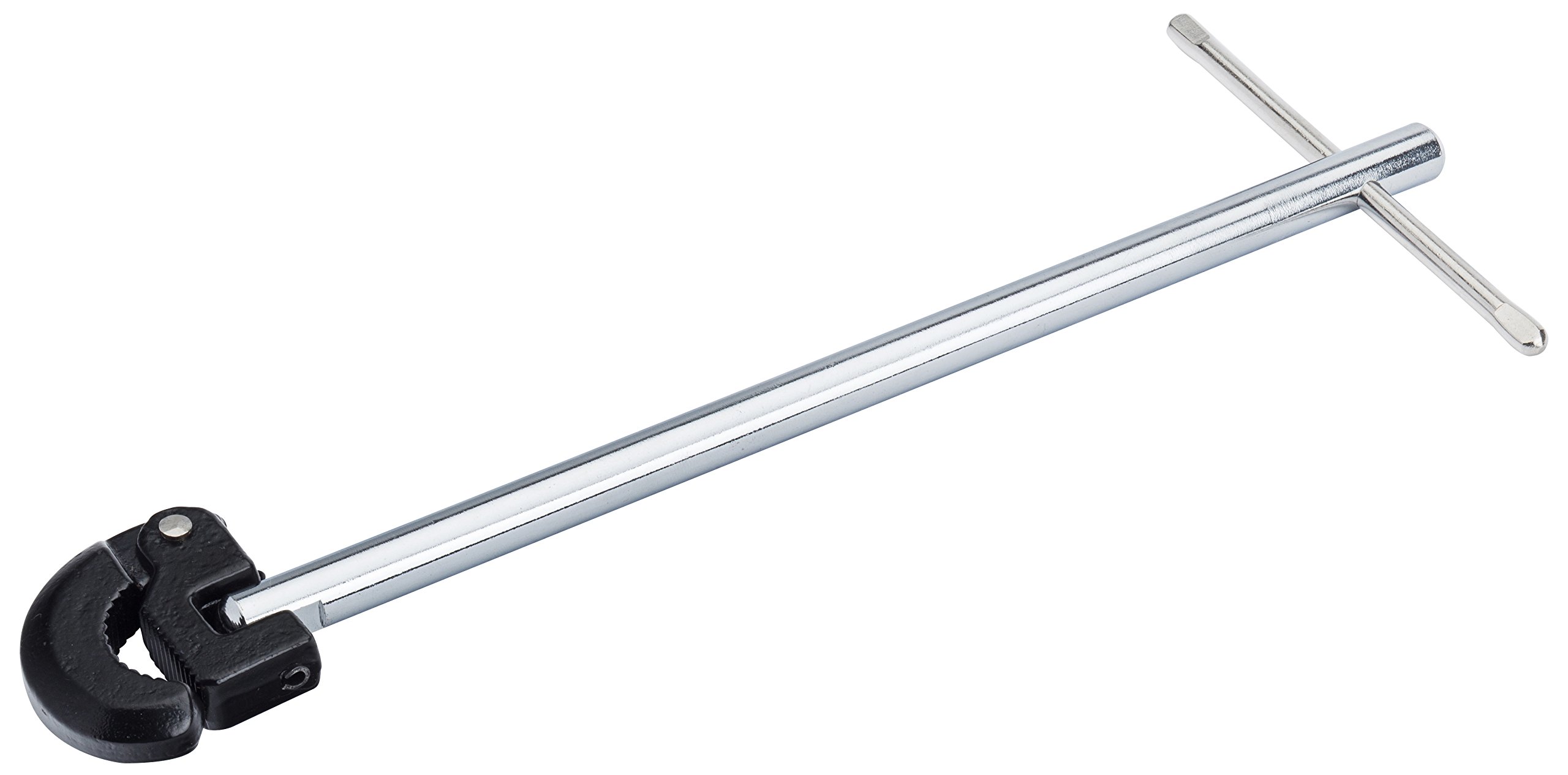 OX Adjustable Basin Wrench - OX-T449201 - Forged jaw turns upto18 degrees