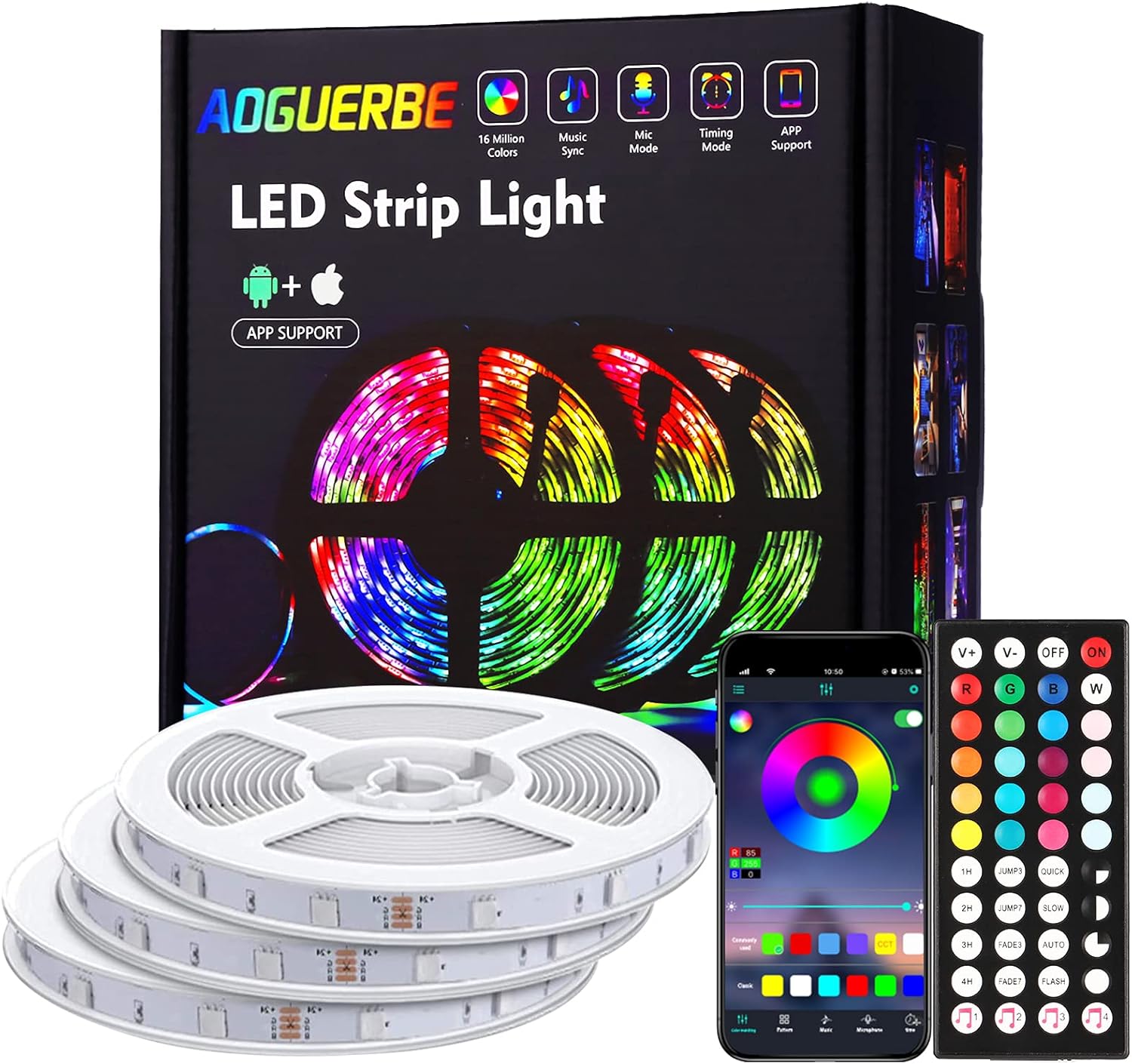 luces led habitación gamer