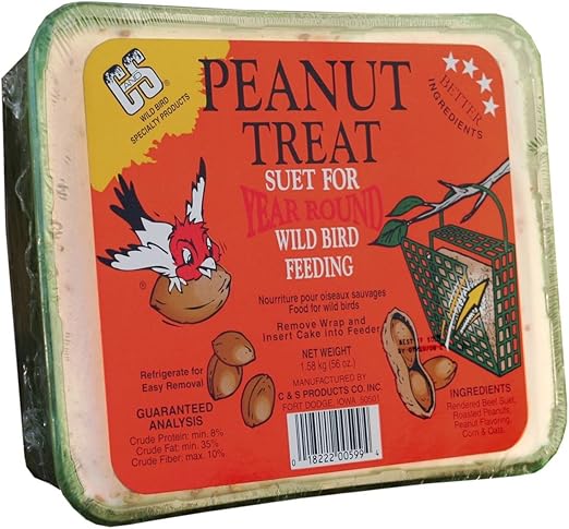 Amazon Com C S Products Peanut Treat 6 Piece Dry Pet Food