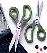 LIVINGO Fabric Scissors Heavy Duty Shears with Non-Stick Titanium Coating view 5