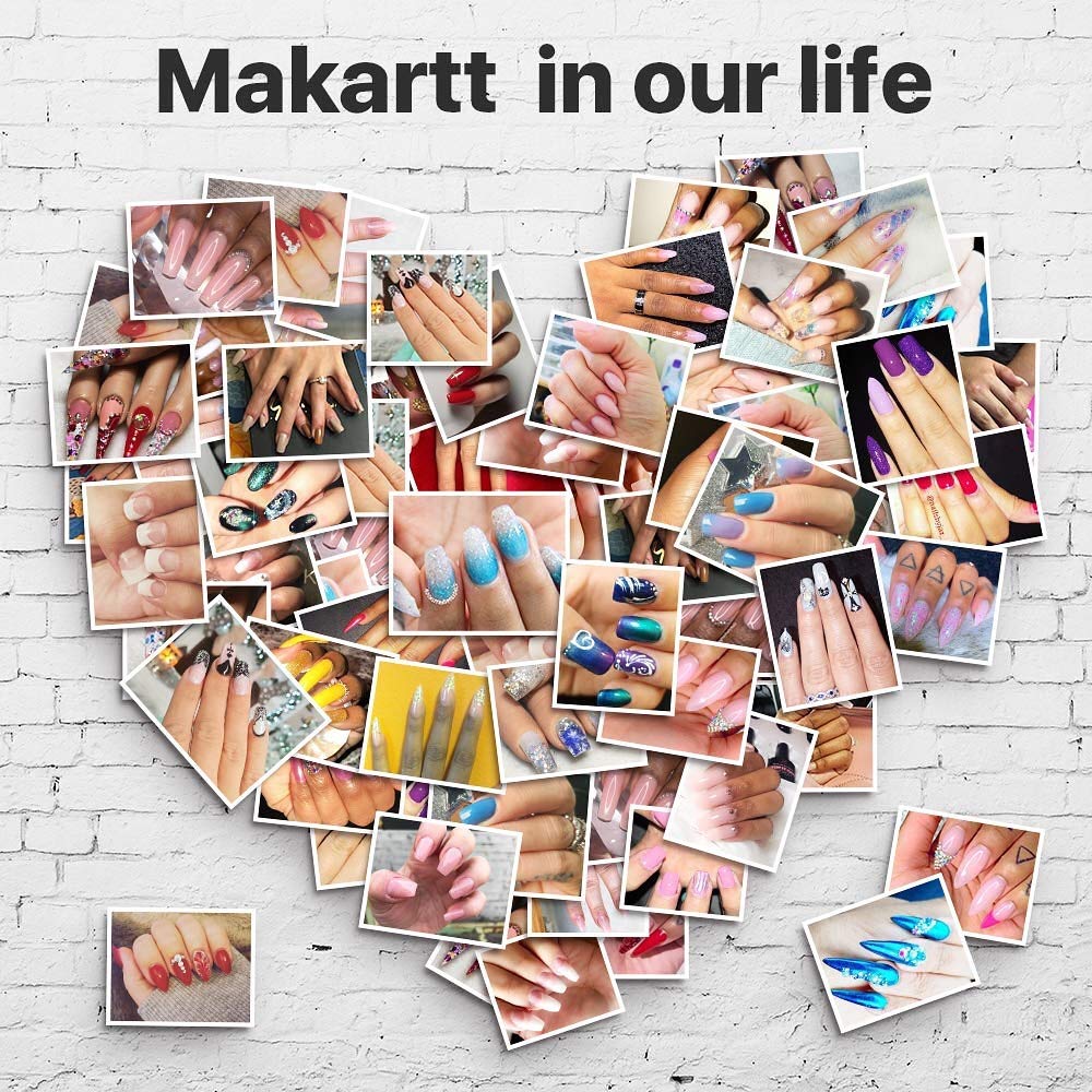 Makartt Zebra Nail Files 100 180 Grit for Poly Nail Extension Gel and Acrylic Nails Emery Boards Doubled Sides Washable 10 Nail File Manicure Tools : Beauty