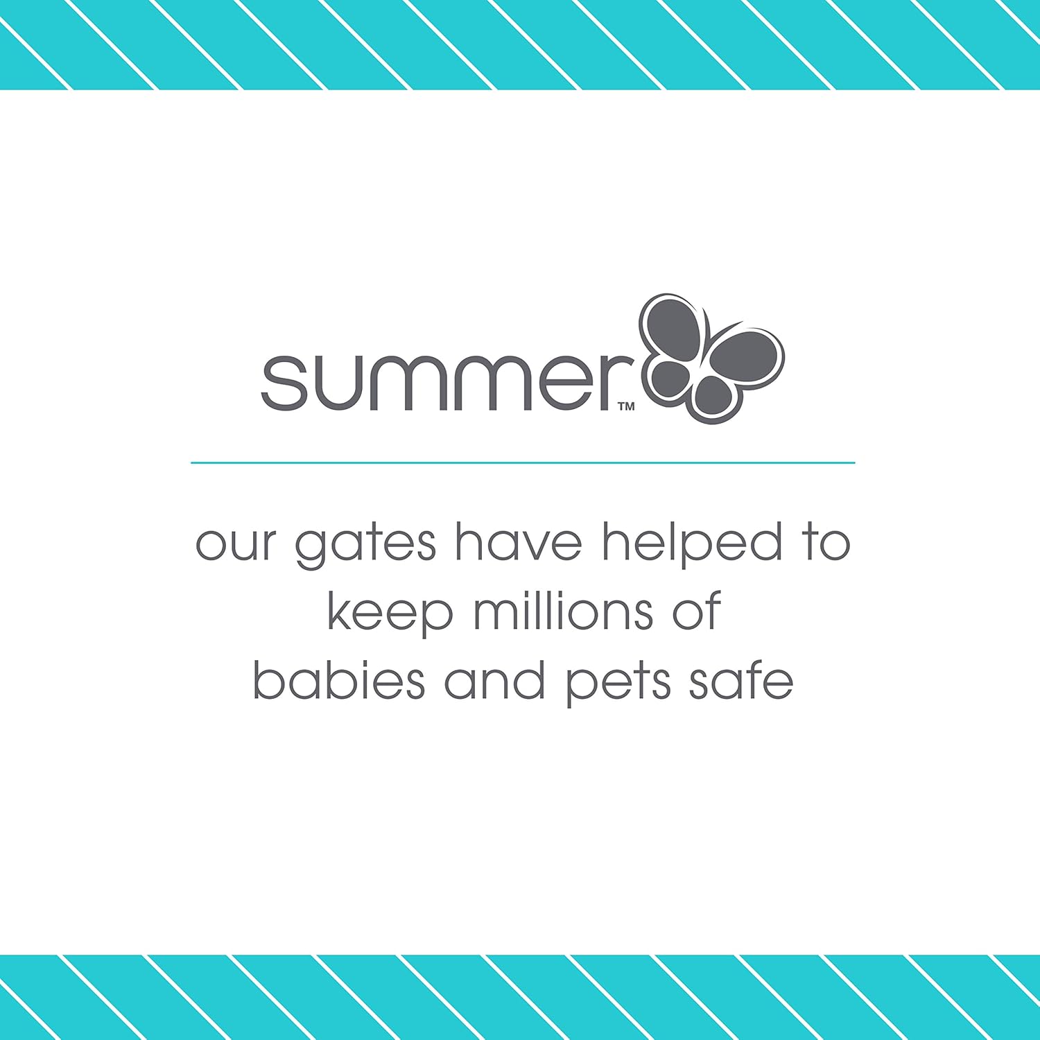 Summer Multi-Use Decorative Extra Tall Walk-Thru Baby Gate, Metal, Bronze Finish – 36” Tall, Fits Openings up to 28.5” to 48” Wide, Baby and Pet Gate for Doorways and Stairways : Indoor Safety Gates : Baby