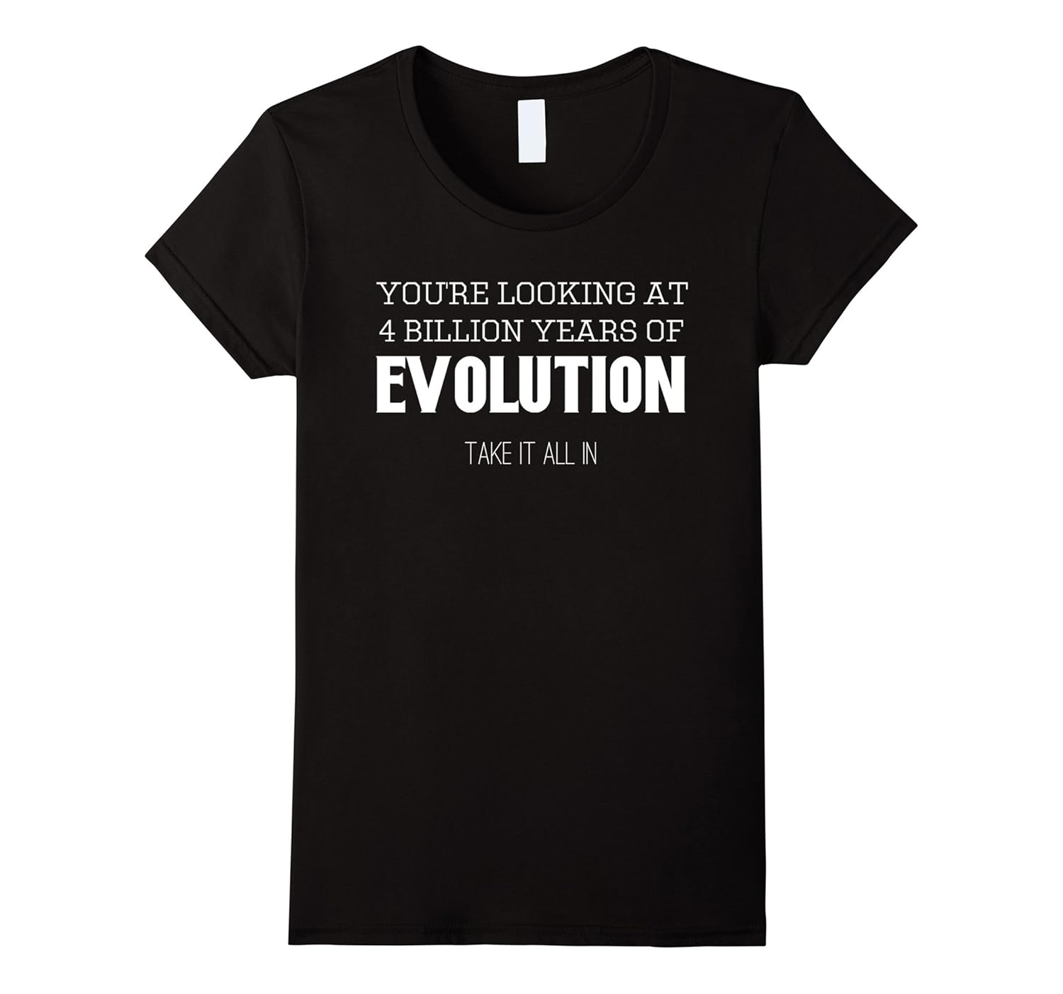 Funny Evolution Science T Shirt-Rose