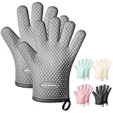 MAD SHARK Silicone Oven Mitts Heat Resistant 450