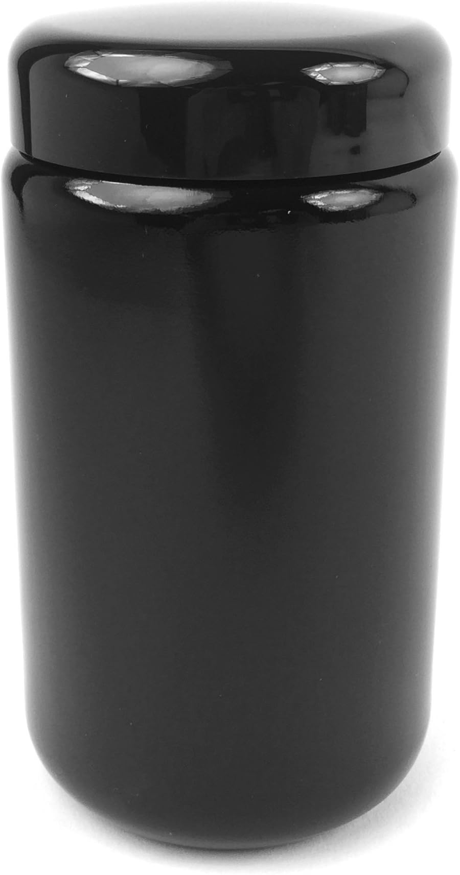 MIRON Violettglas Ultraviolet Storage Container, Airtight Smell Proof, Screw Top Jar, 400 mL