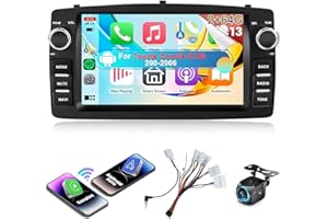 Toyota Corolla EX E130 E120 2000-2006 Car Stereo 7" IPS Touchscreen Radio, Compatible with CarPlay Wireless and Android Auto,