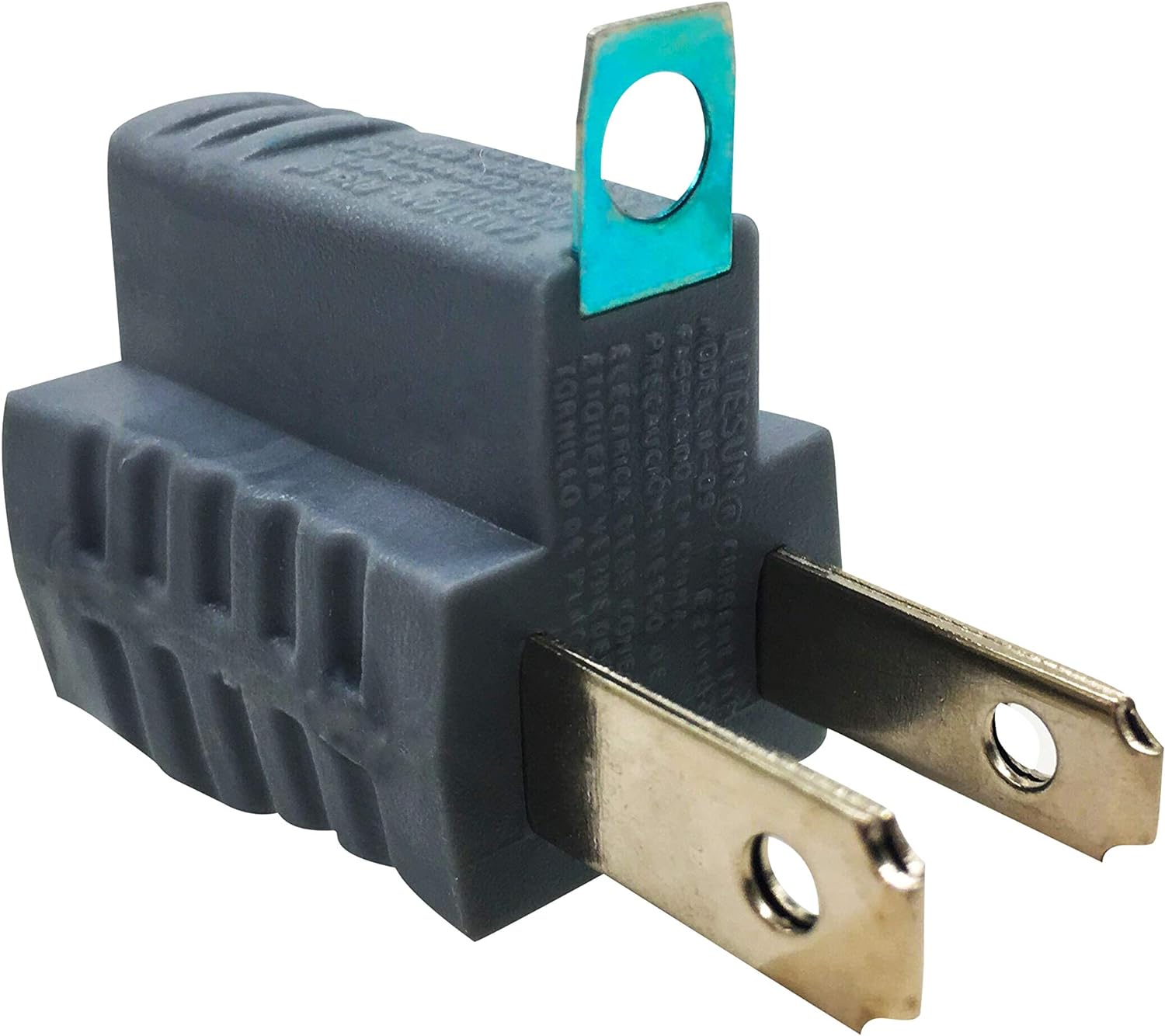 adapter, Plug 3Prong Converter, Grounding Polarized adapter, Prong 2