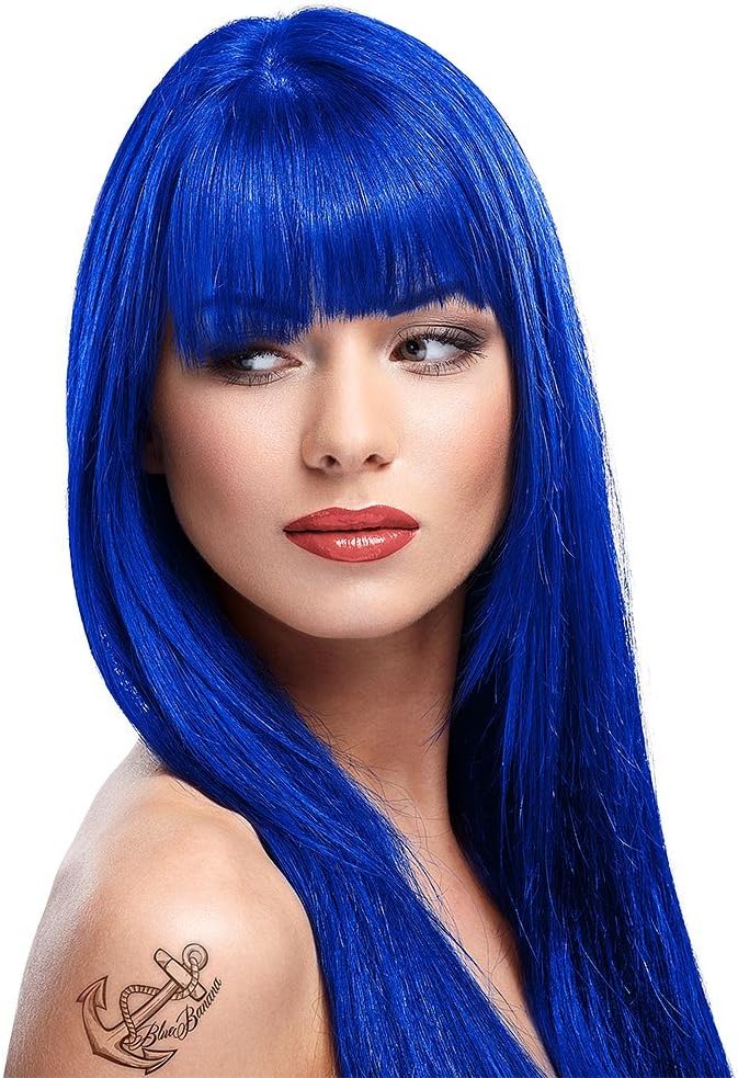La Riche Directions Midnight Blue Semi-Permanent Hair Colour 88ml Twin Tubes