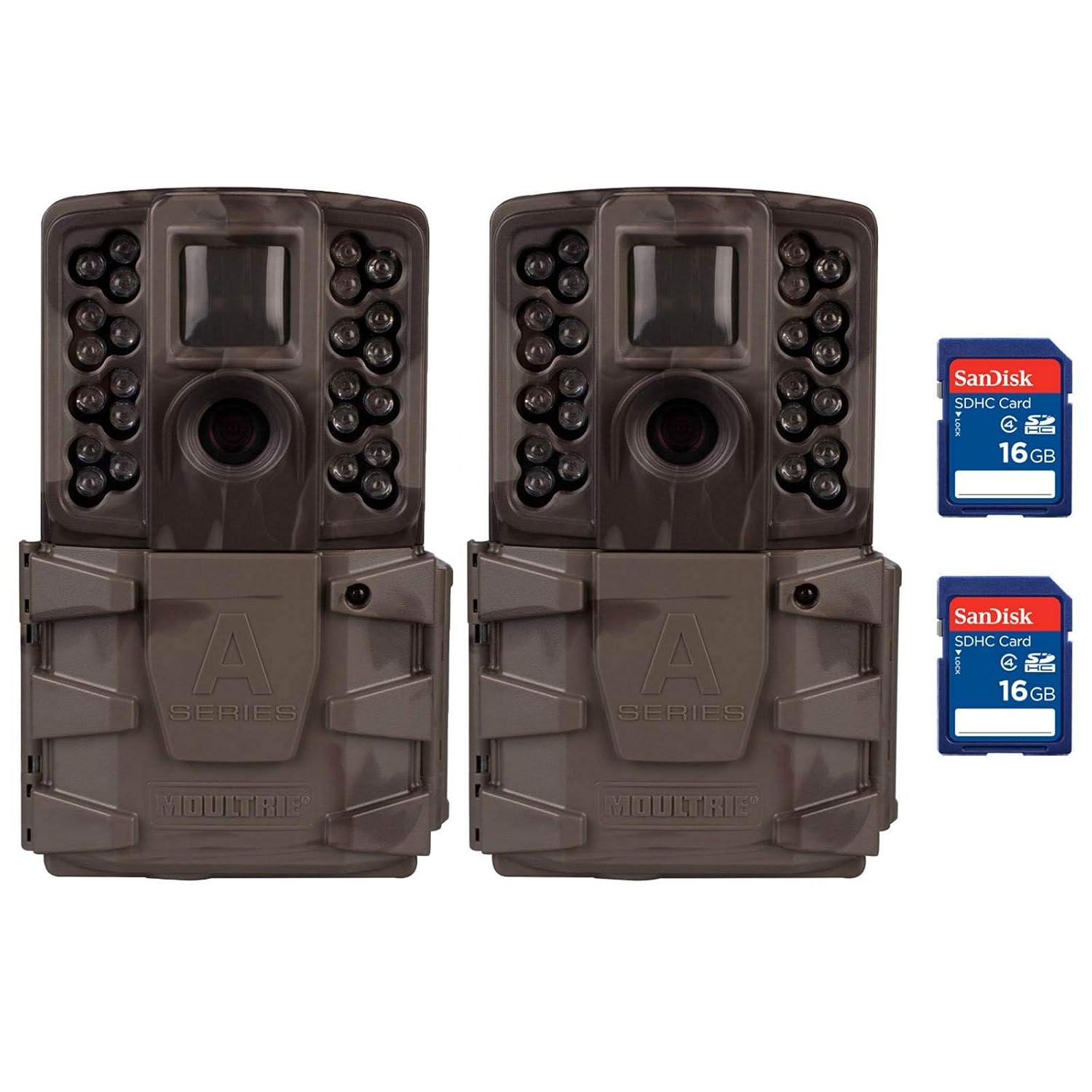 Buy Moultrie A 40 Pro 14mp Low Glow Infrared Game Trail Camera With Sd Card 2 Pack Online At Low Price In India Moultrie Camera Reviews Ratings Amazon In