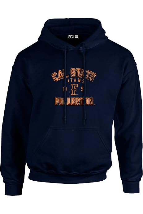 SDI Unisex NCAA Crewneck Sweatshirt – 50/50 Cotton/Polyester, 8 Oz., Ribbed Cuffs, Officially Licensed - View #3