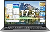 SGIN 17.3 Inch Laptop Computer, Windows 11 Laptops