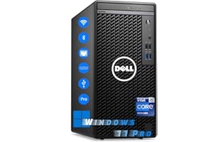 Dell 2025 Optiplex 7010 Tower Desktop, Intel Core i5-13500(Beat i7-12700), 64GB RAM, 1TB PCIe SSD + 1TB HDD, Ultra-Quiet Design, DVD-RW, Display Port, HDMI, RJ-45, Wired KB & Mouse, Windows 11 Pro