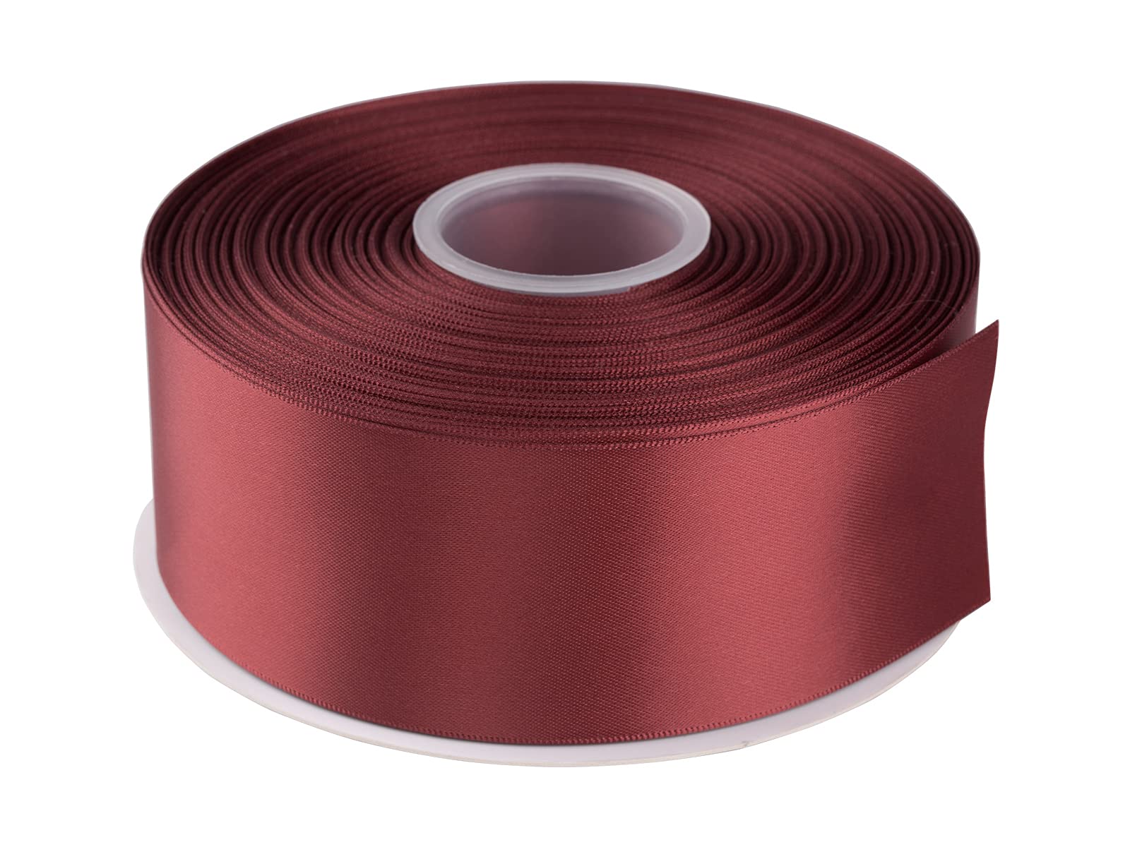 AVANAVA 50mm Wide Double Face Satin Ribbon - 45 Meters (780-Cinnamon Stick)