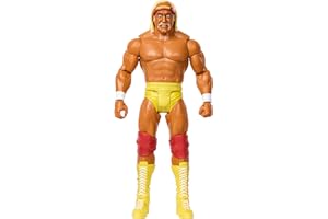 Mattel WWE Action Figure, Series #139 Hulk Hogan 6-inch Collectible with 10 Points of Articulation & Life-like Detail