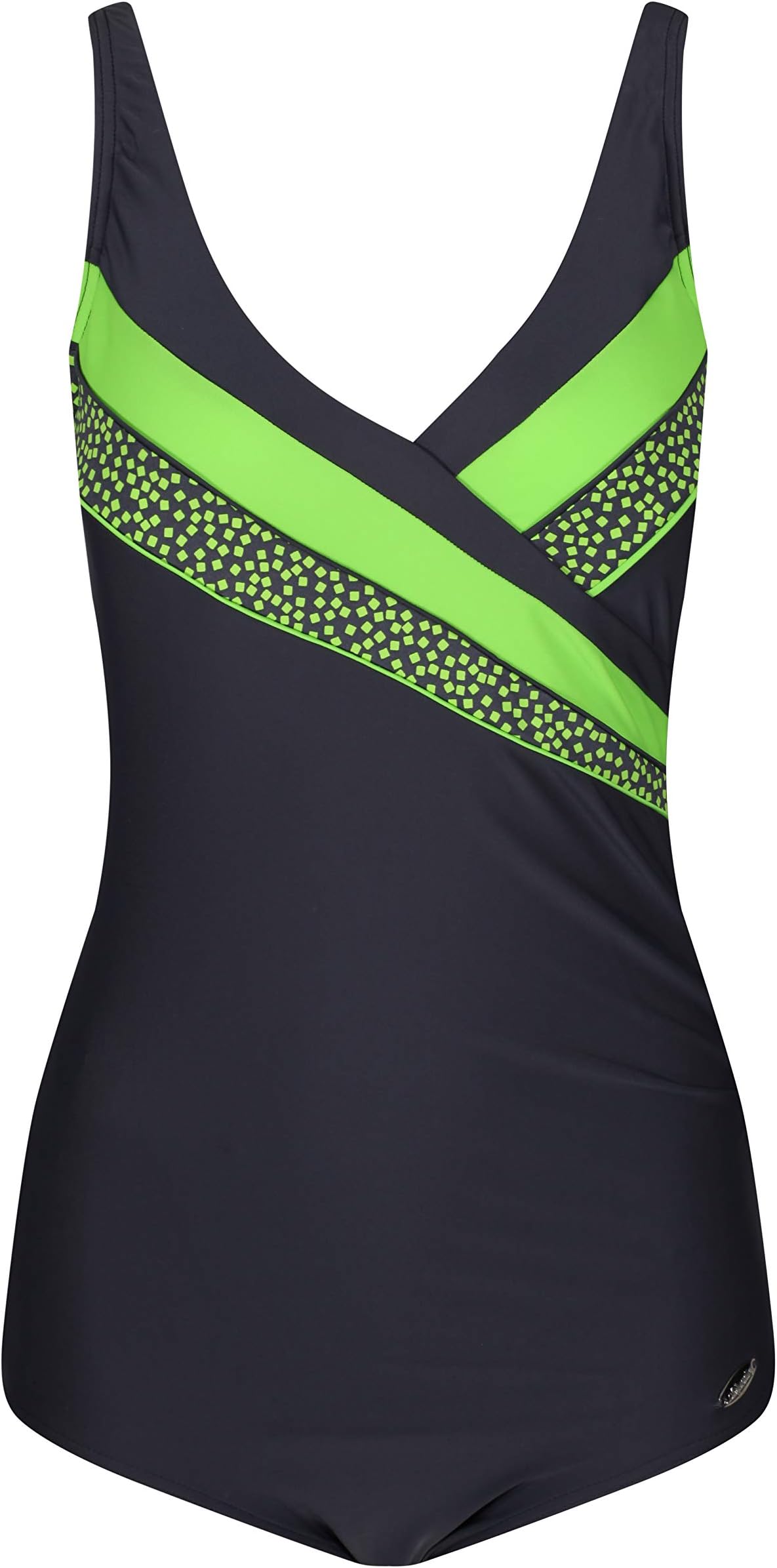 Women Swimming Costume one Piece Swimsuit Swimwear Flat Seams, Moulded Bra Cups