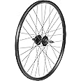 AkiiGer MTB Wheel 24"/26" Bike Wheelset, Bicycle Rim, Front Wheel-Quick Release Disc Brake, Rear Wheel-Bolt-on Axle, 36 Spoke, Compatible 6-9 Speed Cassette, Aluminum Alloy
