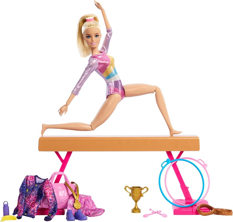 Gymnastik-Puppen- und Zubehör-Set