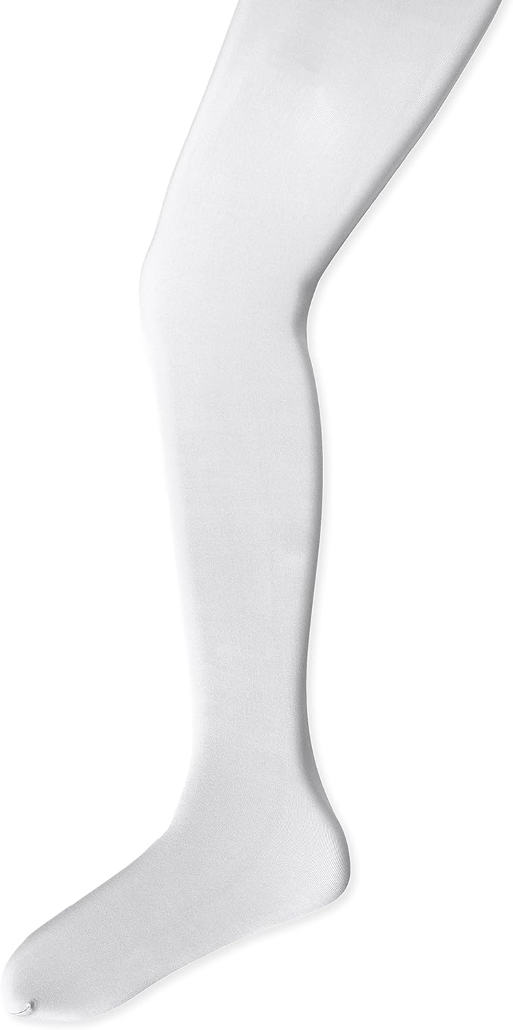 Capezio Big Girls' Ultra Soft Self Knit Waistband Footed Tight, Ballet Pink, One Size (Child 8-12): Clothing