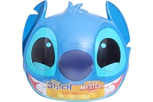 Disney Stitch Jumbo Mystery Capsule, 10 Surprises Inside, Collectible Figures and Plush, Blind Box, Toy for Fans, Boys, Girls, Kids Ages 3 and Up by Just Play