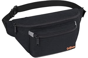 SPORTSNEW Fanny Pack for Men Women - Waist Bag Pack - Lightweight Belt Bag for Travel Sports Hiking