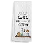 NOQL Nana's Kitchen Towels and Dishcloths, Nana