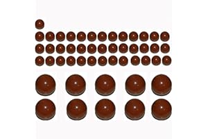 Lambid 50 Counts 68 Caliber Self Defense Balls, Reusable 68 Cal Plastic Ammo Compatible with Byrna SD/LE/EP and T4E HDR68/ HDS68/HDX68