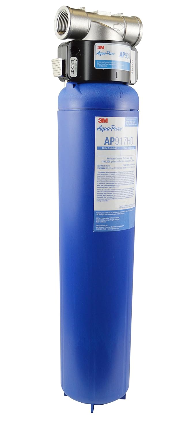 3M Aqua-Pure Whole House Sanitary Quick Change Water Filter System AP903, Reduces Sediment, Chlorine Taste and Odor: Appliances