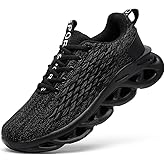 HOMASS Men's Tennis Breathable Walking Shoes Ultra Lightweight Casual Sport Gym Fashion Sneakers