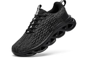 HOMASS Men's Tennis Breathable Walking Shoes Ultra Lightweight Casual Sport Gym Fashion Sneakers