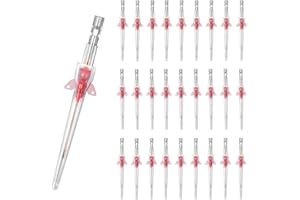 SZEMENTMD 50PCS Veterinary Indwelling Needle,Veterinary IV Catheter,Disposable Veterinary Intravenous Catheters,Veterinary Instruments for All Sizes of Animals(20G)