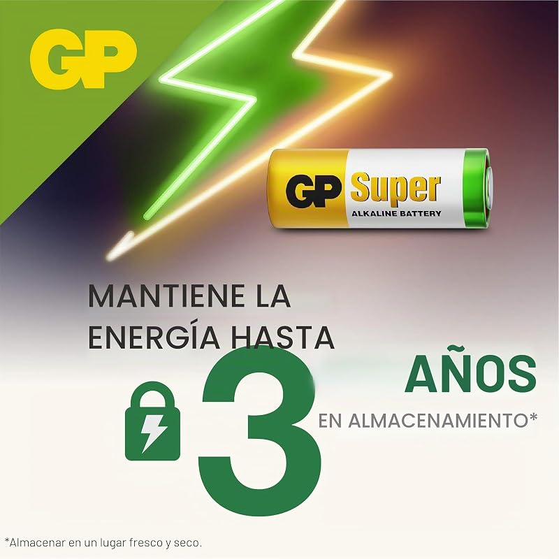 Baterías Super GP910A, LR01 Batería LR1 (N) alcalina(s) 1.5 V 8 pc(s)