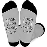 iDTogAoE Funny Dad Socks - Best Father's Day Gifts for New Dad & Husband| Novelty Birthday Present for First-Time Fathers | Custom 'world's Best Dad' Gift Ide