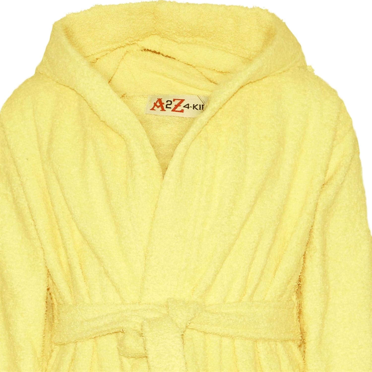 Kids Girls Boys Cotton Soft Terry Hooded Bathrobe Luxury Dressing Gown 3-13 Year: Clothing