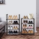 esonstyle 8 Tier Shoe Rack 16-20 Pairs Tall Narrow Organizer view 5