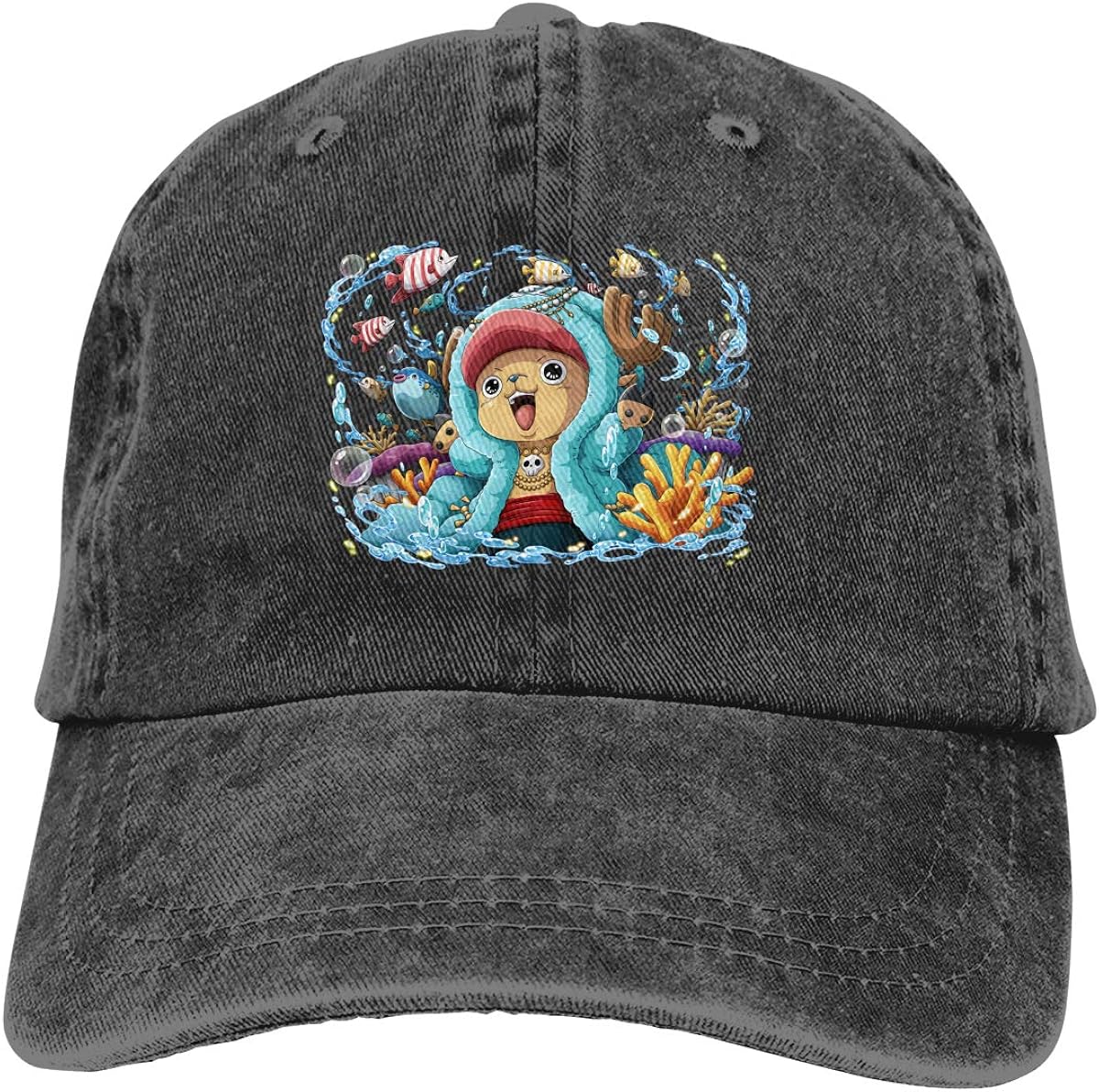 Gintamade Mens Hat Tony Tony Chopper of Straw Hat Pirates Baseball Caps Black Amazon.ca