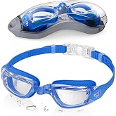 Aegend Swim Goggles, Swimming Goggles No Leaking Full Protect Adult Youth
