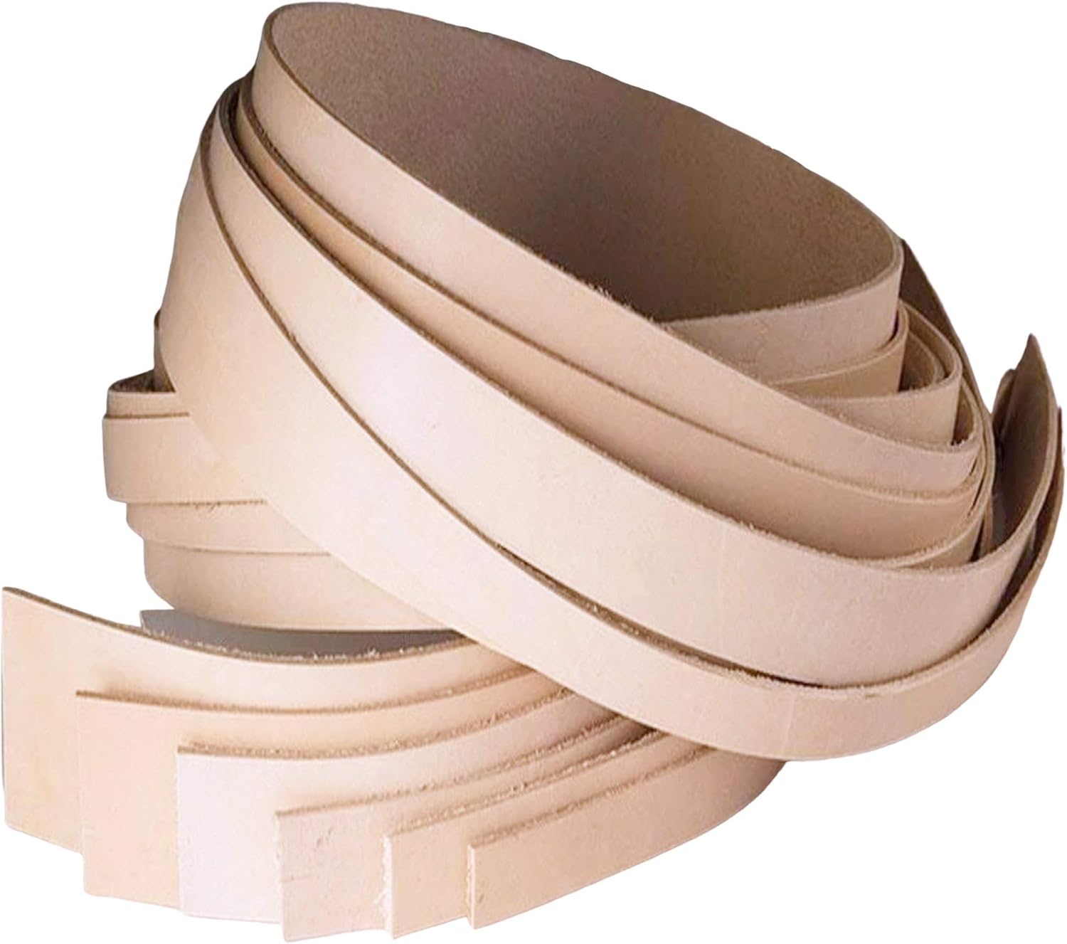 ELW Vegetable Tanned Leather Belt Blanks Strips Straps 5
