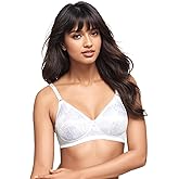 Bestform Women's 5006222 Floral Jacquard Wireless Soft Bra with Lightly-Lined Cups