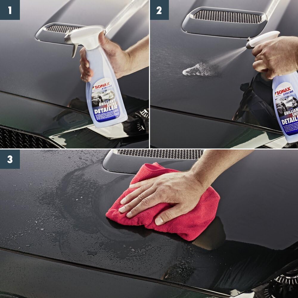 SONAX XTREME BrilliantShine Detailer (750 ml) schnelle, schonende und gründliche Lackpflege für zwischendurch | Art-Nr. 02874000 6