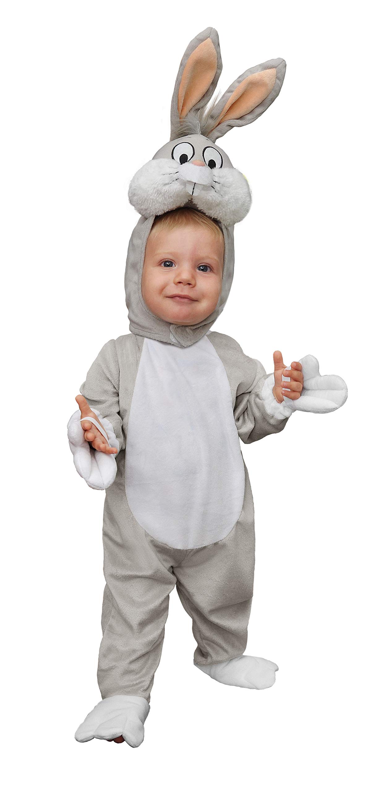 Bugs Bunny Looney Tunes costume disguise official baby (Size 1-2 years)