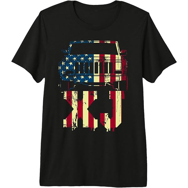 Detroit Shirt Co Jeep Heritage T-Shirt - Arrowhead Triblend Tee In Blue - View #4