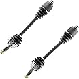 TRQ Front CV Axle Shaft Assembly Set Driver & Passenger Side Compatible with 1997-2001 Honda CR-V