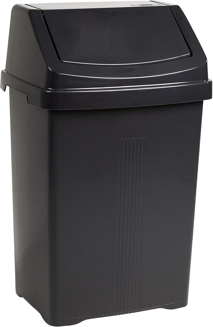funky gadgets Wham Plastic Swing Bin Waste Recycle Recycling Dustbins
