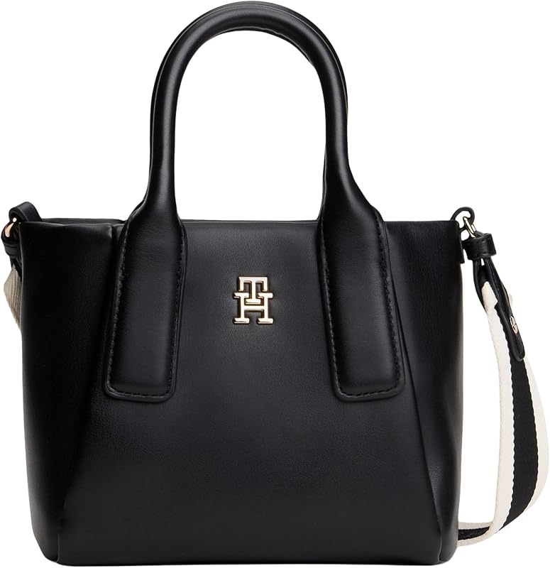 Damen Tote Bag Tasche Essential Mini mit abnehmbarem Schultergurt, Schwarz (Black), Einheitsgröße — Foto 1 von 6