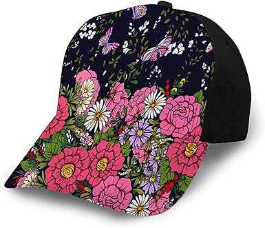 floral cap for men