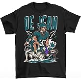 Cooper DeJean Cartoon Style Philadelphia Football T-Shirt